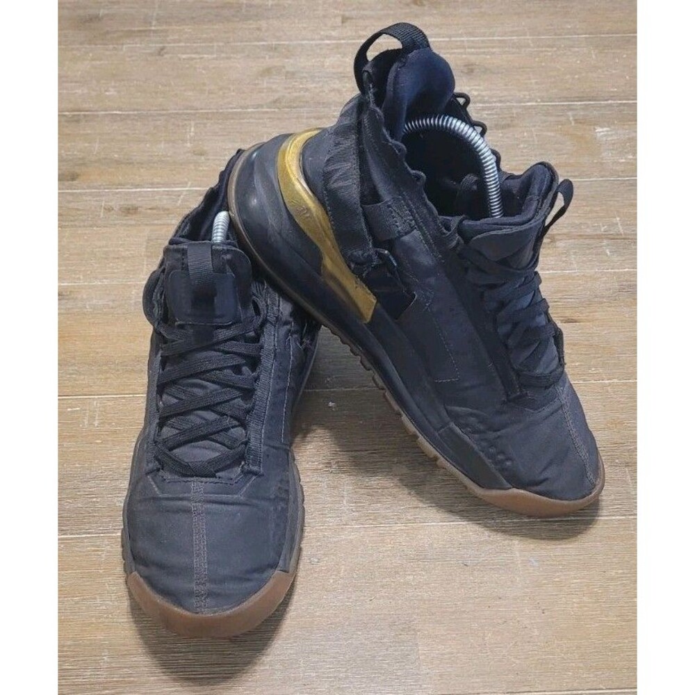 Size 8 - Air Jordan Proto Max 720 Gold Gum University Black Men's Bball Shoes